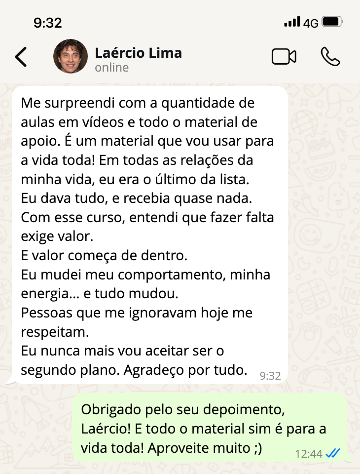 DEPOIMENTO 1